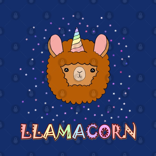 Llamacorn by DeesDeesigns