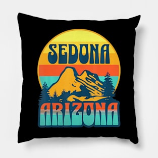 Sedona Arizona Nature Mountains Hiking Outdoors Pillow