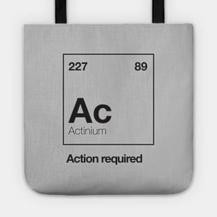 Action required Tote