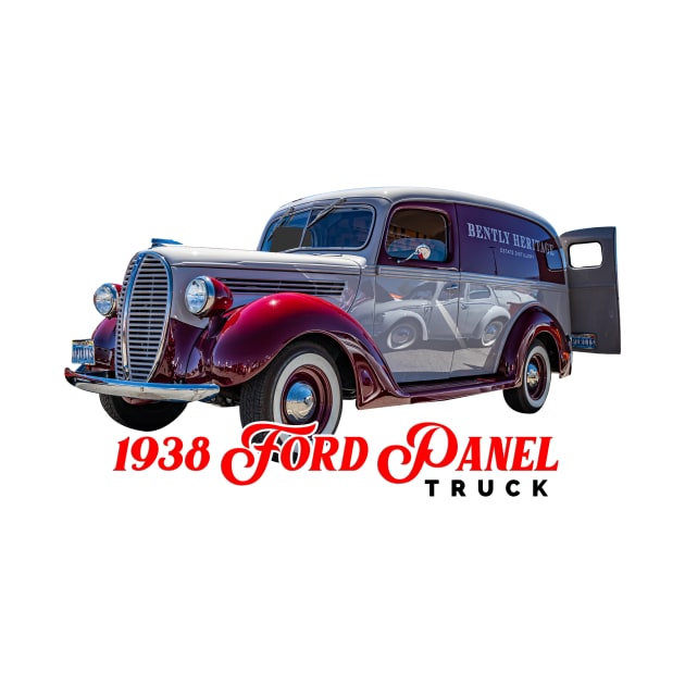 1938 Ford Panel Truck by Gestalt Imagery