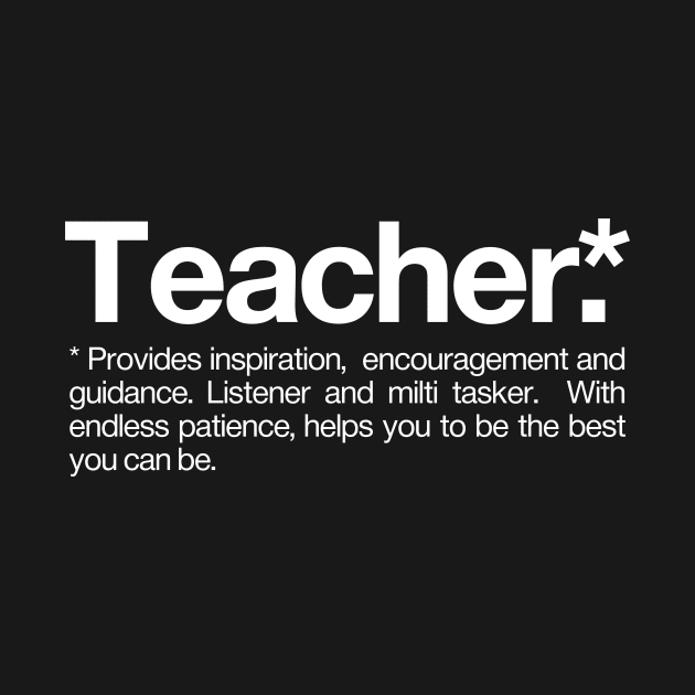 Teacher Definition by Positive Lifestyle Online