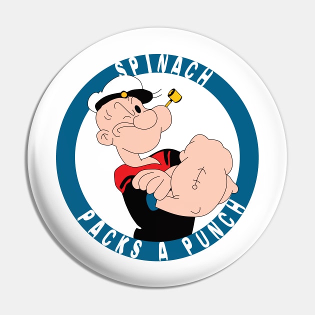 Popeye Spinach Pin by 9teen