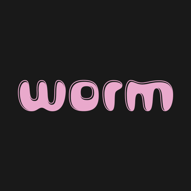 worm by bug bones