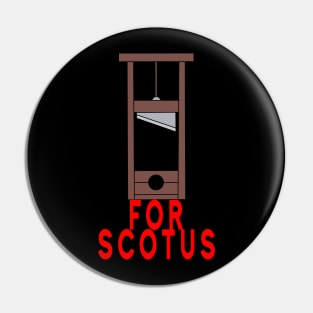 For SCOTUS Pin