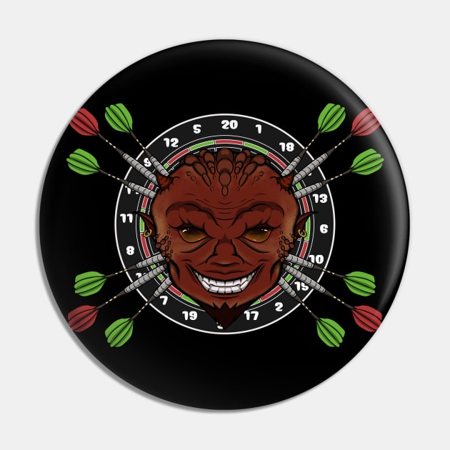 Darts Devil (no caption) Pin by RampArt