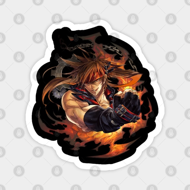 Sol Badguy Magnet by 1001 Artwork