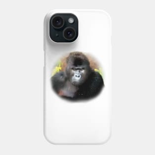 Gorilla portrait Phone Case