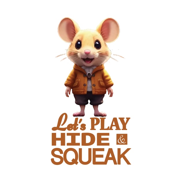 Just a Cute Mouse Wants to Play Hide and Squeak 8 by Dmytro