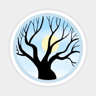 The Moon Tree Magnet