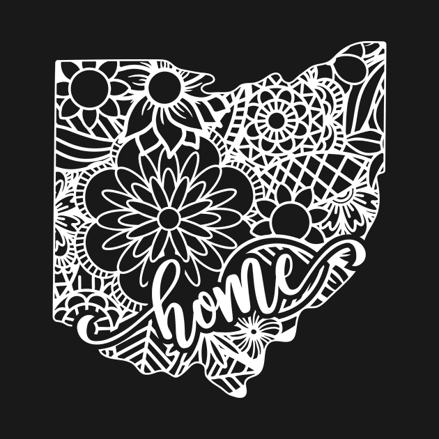 Ohio Home Mandala by JKFDesigns