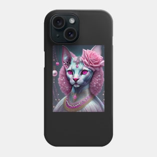 Victorian Goddess Sphynx Phone Case