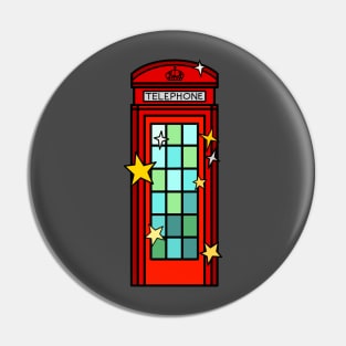 London's Red Telephone Box Pin