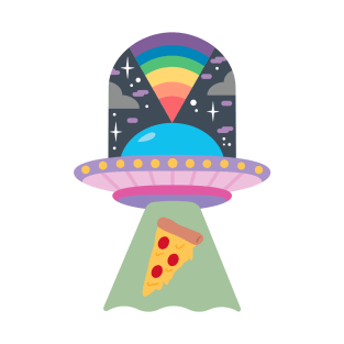 Alien Pizza T-Shirt