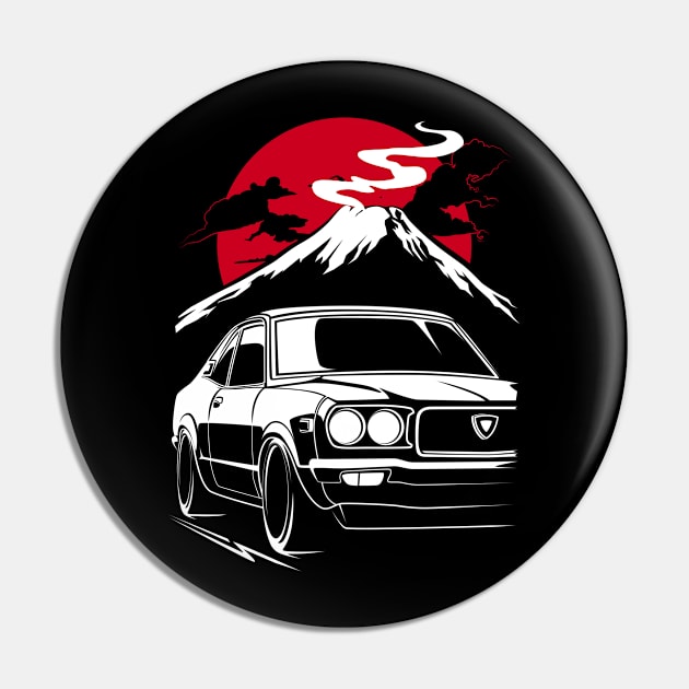 Mazda RX-3 Savanna GT Fuji Pin by JDM Boyz