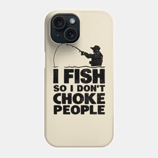 Angler funny design Phone Case