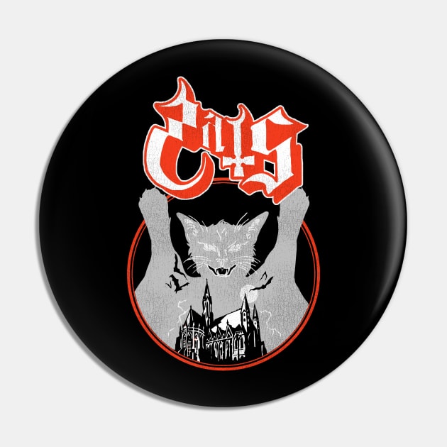Opussy (Blood Red Edition) Pin by darklordpug