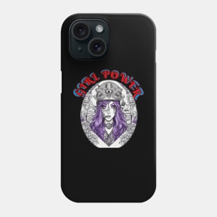 Girl power, pirate apprentice Phone Case