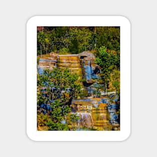 Waterfall In Blue Magnet