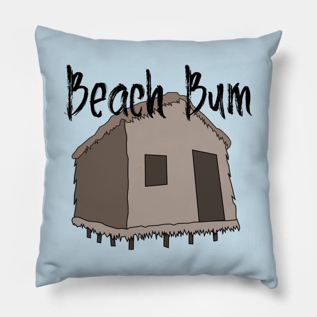 Ark Survival Evolved- Beach Bum Pillow by Cactus Sands