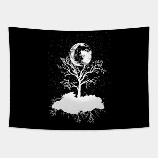 Lunar Roots Tapestry