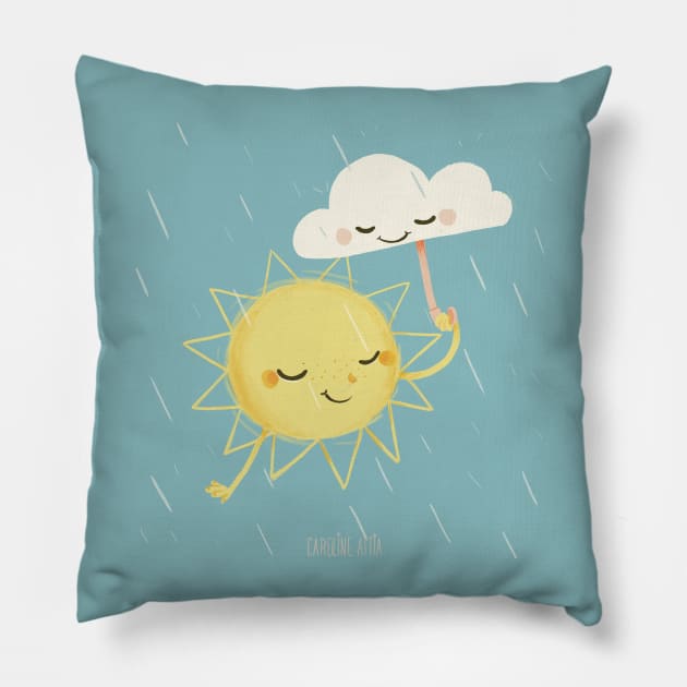 Little Sun Pillow by BabyKarot