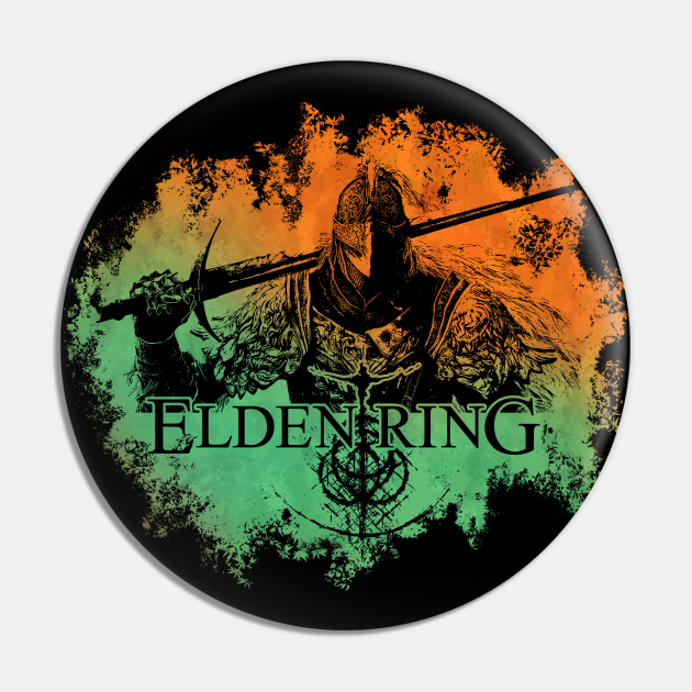 The Elden Ring Elden Ring Pin TeePublic