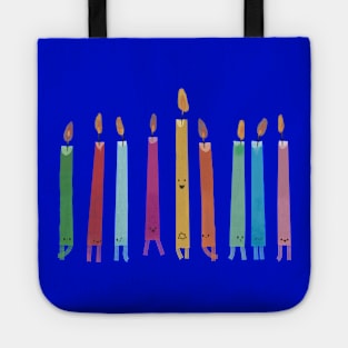 Chanukah Candles Tote