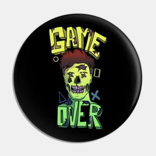 Game over zombie 1 Pin