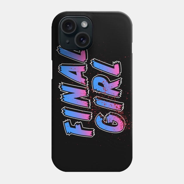 The Final Girl Phone Case by ryandraws_stuff