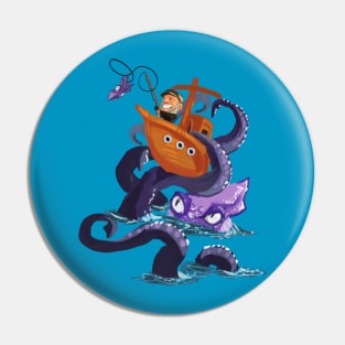 Gone Fishing Pin