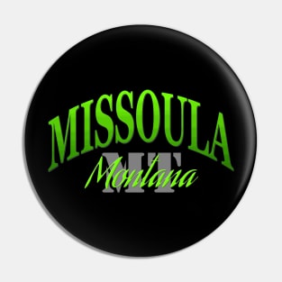 City Pride: Missoula, Montana Pin