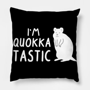 Quokkatastic Quokka Animal Marsupial Lover Pillow