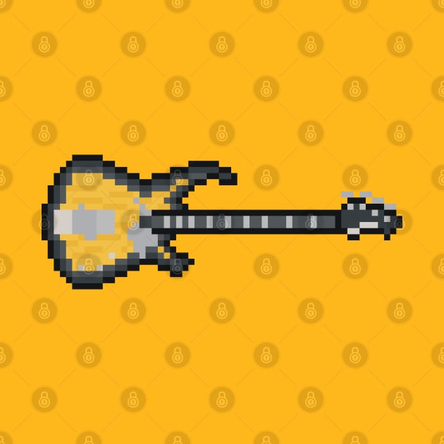 Pixel Funky Bass Guitar by gkillerb