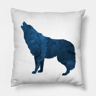 Howling Wolf Pillow