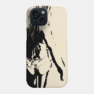 Girl holding hand Phone Case