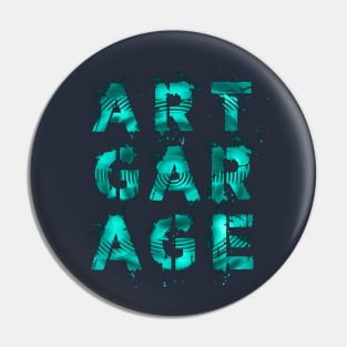 Street Art Garage Splash Graffiti Pin