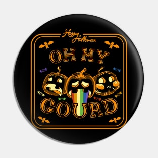 Happy Halloween- Oh my Gourd! Pin