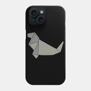 Seal Sealion Origami Sticker Style Design Phone Case