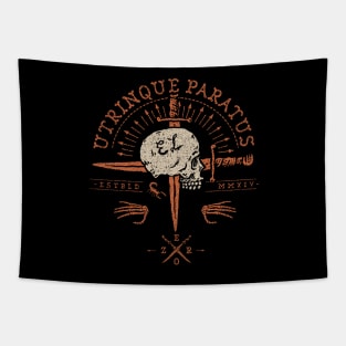 The Swords of Skull Tapestry