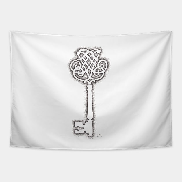 Skeleton Key Tapestry by LauraKatMax