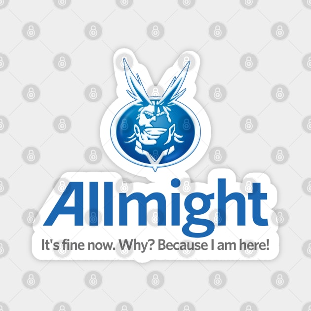 Allmight Insurance Magnet by CCDesign