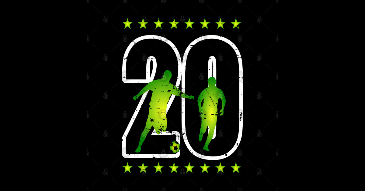 Soccer jersey number 20 Soccer Player TShirt TeePublic