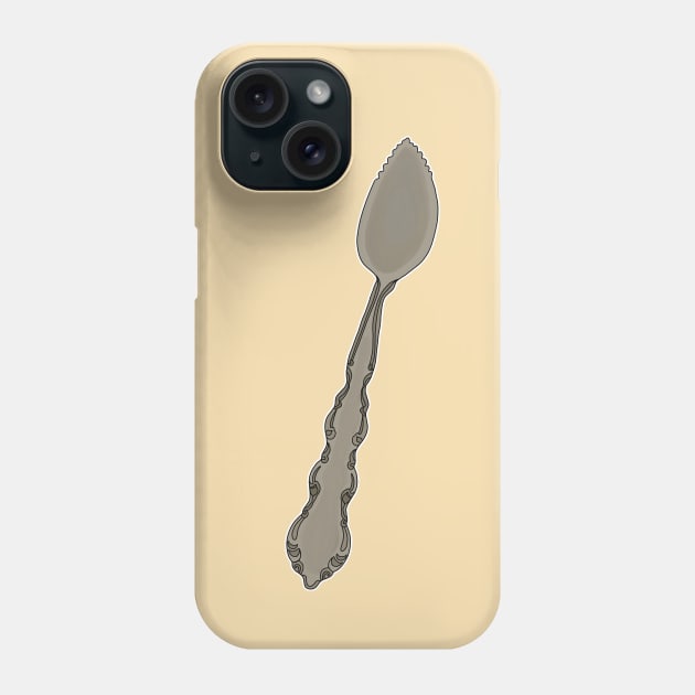 Grapefruit, Orange, Citrus, Fruit Spoon Vintage Phone Case by DiegoCarvalho