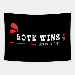 Love Wins | Jesus Christ Tapestry