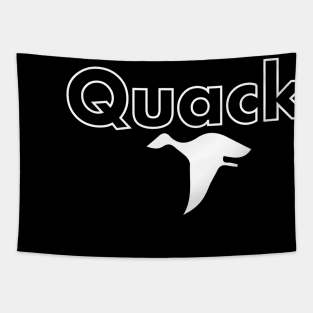 Quack Funny Tee Tapestry