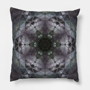 Black Wallpaper Metal Wiccan Print Pillow