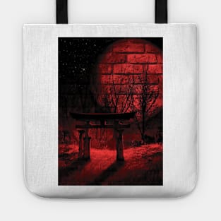 bird perch torii Tote