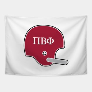 Alabama Pi Beta Phi Retro Helmet Tapestry