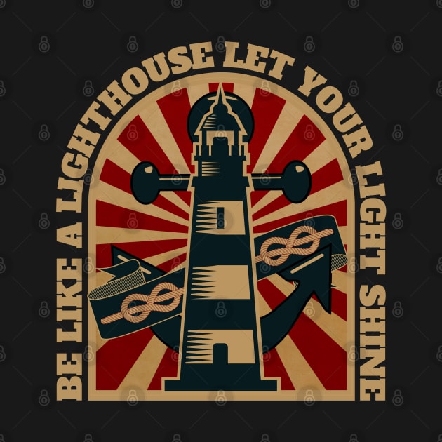 Retro Lighthouse by FullOnNostalgia