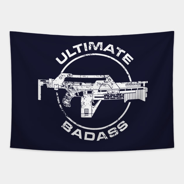 Aliens: Ultimate Badass Tapestry by Evarcha